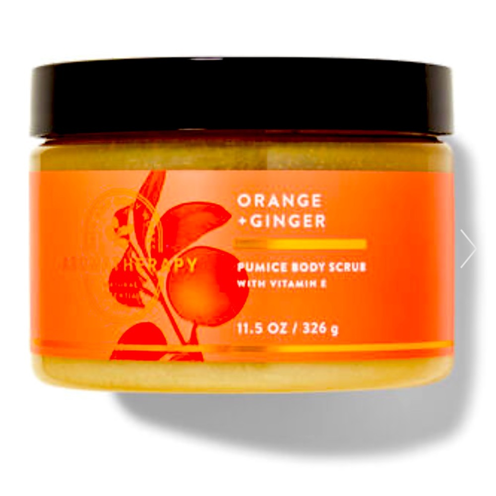 NWT Bath & Body Works Orange + Ginger Pumice Body Scrub With Vitamin E - Picture 1 of 1